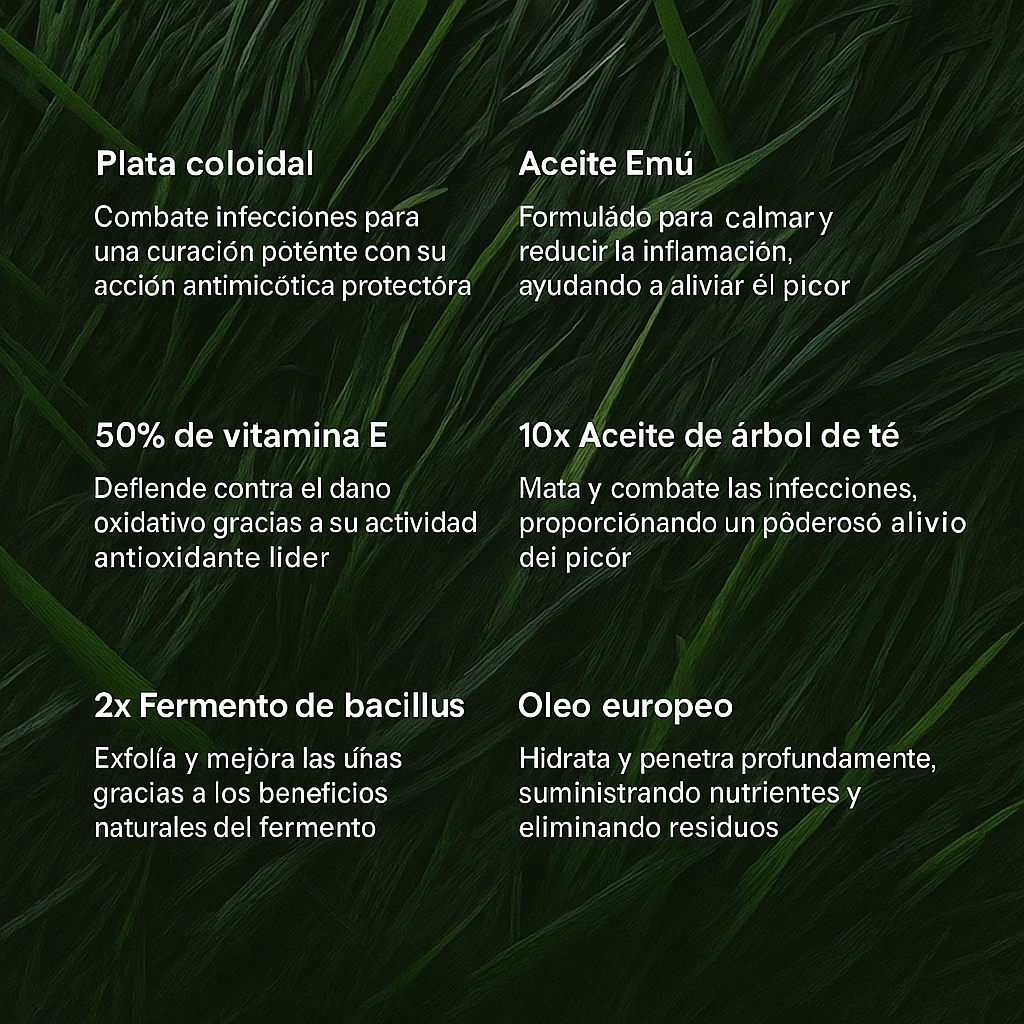 Sérum reparador antifúngico