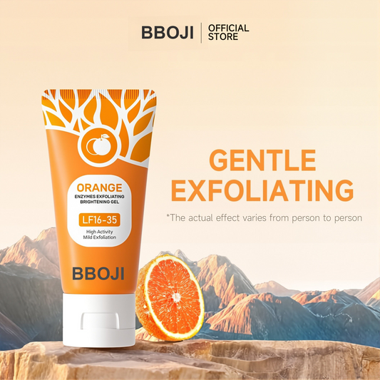 🔥 Gel Exfoliant aux Enzymes d’Orange — Le Miracle Doux que Votre Peau Attentait Depuis Toujours