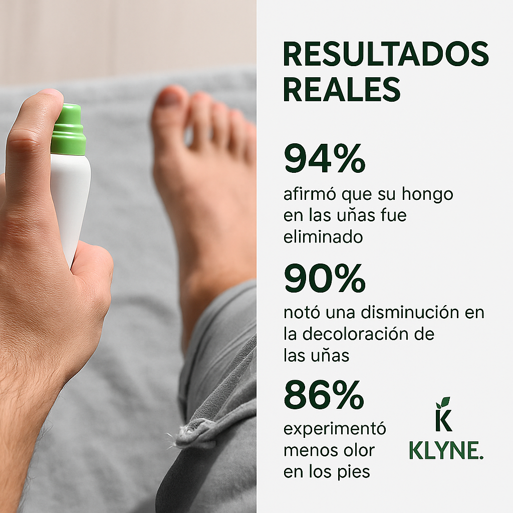 Spray antifúngico contra el mal olor