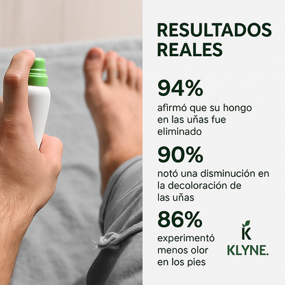 Spray antifúngico contra el mal olor