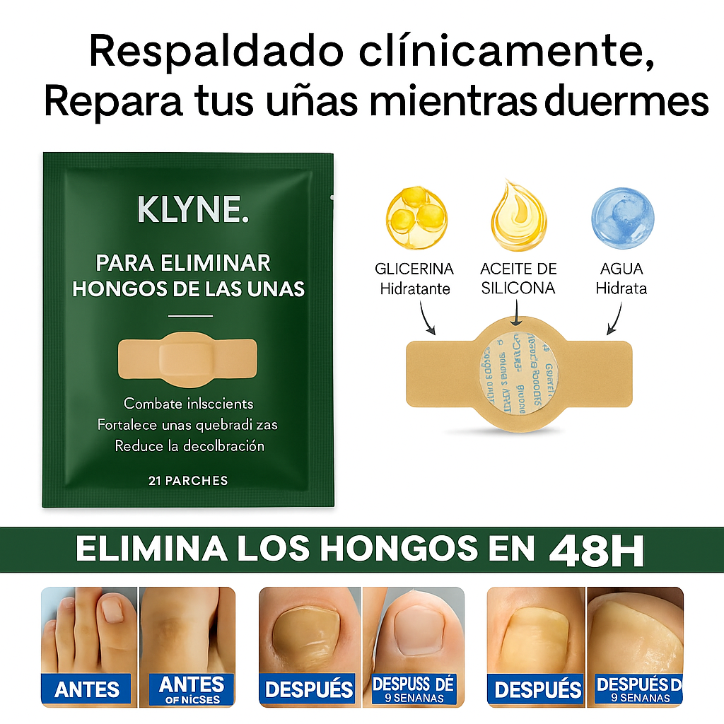 Parche Uñas Limpias 48h