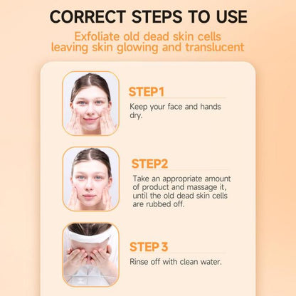 🔥 Gel Exfoliant aux Enzymes d’Orange — Le Miracle Doux que Votre Peau Attentait Depuis Toujours